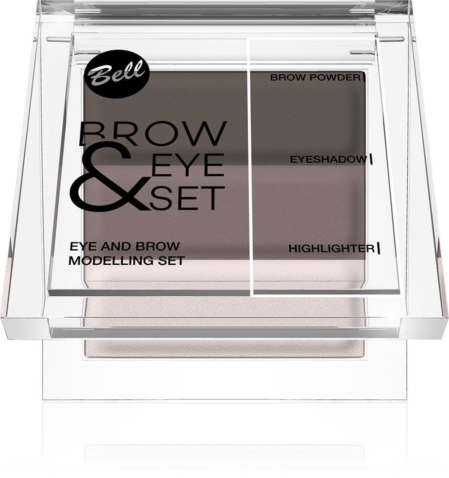 Bell Набор Для Моделирования Бровей И Глаз Brow And Eye Modelling Set Тон 03Bwb003 Bell Набор Для Моделирования Бровей И Глаз Brow And Eye Modelling Set Тон 03Bwb003Набор теней для моделирования бровей и макияжа глаз. Включает в себя два оттенка матовых теней и хайлайтер. Самым тёмным оттенком рекомендуем подчеркивать форму бровей. Тени промежуточного оттенка предназначены для макияжа глаз. Нанесите их на подвижное веко. Подчеркните красоту глаз идеальным сочетанием! Хайлайтер, нанесенный в уголки глаз и под бровь для визуального совершенства взгляда! Высокая стойкость.