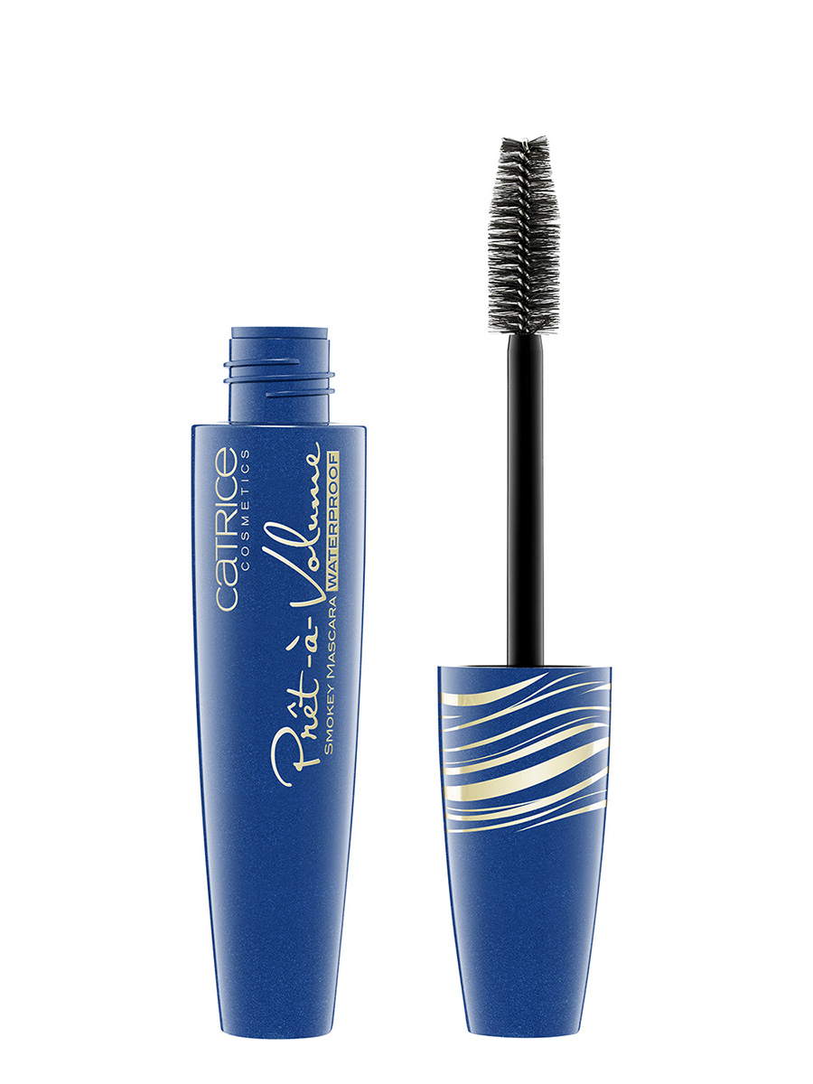 Catrice Тушь для ресниц Pret-a-Volume Smokey Mascara 010 Waterproof 12 гр20046 Catrice Тушь для ресниц Pret-a-Volume Smokey Mascara 010 Waterproof 12 гр20046Объемные и четко разделенные ресницы глубокого черного цвета – идеальное дополнение к макияжу smokey eyes. Именно для такого результата создана новая тушь CATRICE Pret-a-Volume Smokey Mascara. Ее отличительная особенность – удобная щеточка с мягкими ворсинками и суперстойкая формула, благодаря которой макияж продержится до 18 часов (подтверждено результатами независимого исследования). Помимо классической туши оттенка «бархатный черный», в коллекцию вошла ее водостойкая версия.
