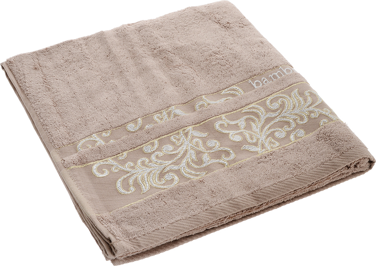 Полотенце Brielle Bamboo. Jacquard, цвет: мокко, 70 х 140 см1213 Полотенце Brielle Bamboo. Jacquard, цвет: мокко, 70 х 140 см1213Полотенце Brielle Bamboo. Jacquard выполнено из бамбукового волокна и хлопка. Изделие очень мягкое, оно отлично впитывает влагу, быстро сохнет, сохраняет яркость цвета и не теряет формы даже после многократных стирок. Модель оформлена вышитым узором. Полотенце Brielle Bamboo. Jacquard очень практично и неприхотливо в уходе. Такое полотенце послужит приятным подарком.