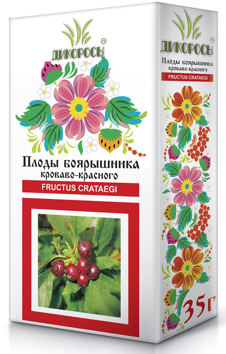 Дикоросы боярышника кроваво-красного плоды, 35 гБК_1043 Дикоросы боярышника кроваво-красного плоды, 35 гБК_1043Кардиотоническое средство, обладающее гипохолестериновыми свойствами. Применяется в качестве кардиотонических средств при функциональных расстройствах ердечной деятельности, сердечной слабости, при перенесенных тяжелых заболеваниях и начальных формах гипертонической болезни.