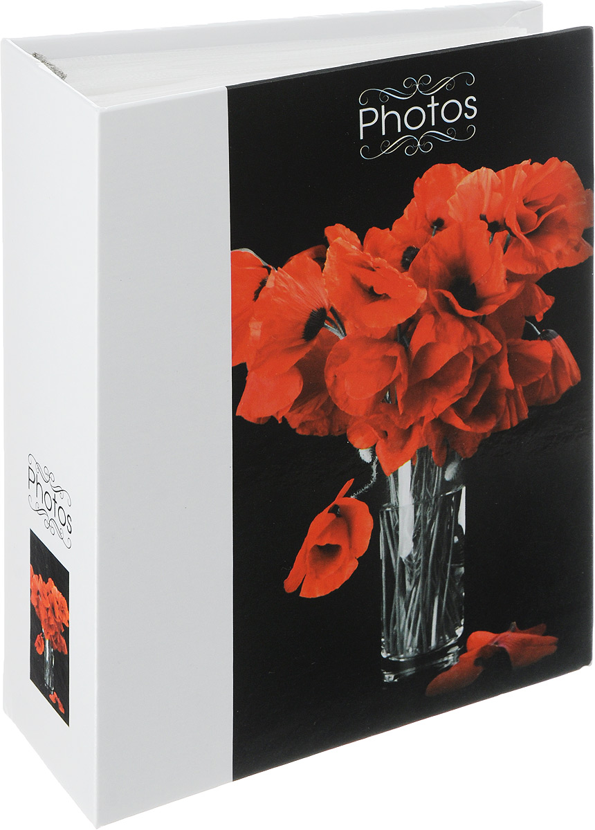 Фотоальбом Pioneer BWC Bouquet, 100 фотографий, цвет: белый, черный, красный, 10 x 15 см46229 AV46100 Фотоальбом Pioneer BWC Bouquet, 100 фотографий, цвет: белый, черный, красный, 10 x 15 см46229 AV46100Фотоальбом Pioneer BWC Bouquet поможет красиво оформить ваши самые интересные фотографии. Обложка из толстого ламинированного картона оформлена оригинальным принтом. Фотоальбом рассчитан на 100 фотографии форматом 10 x 15 см. Внутри содержится блок из 50 листов с окошками из полипропилена. Такой необычный фотоальбом позволит легко заполнить страницы вашей истории, и с годами ничего не забудется. Тип обложки: Ламинированный картон. Тип листов: полипропиленовые. Тип переплета: высокочастотная сварка. Кол-во фотографий: 100. Материалы, использованные в изготовлении альбома, обеспечивают высокое качество хранения ваших фотографий, поэтому фотографии не желтеют со временем.