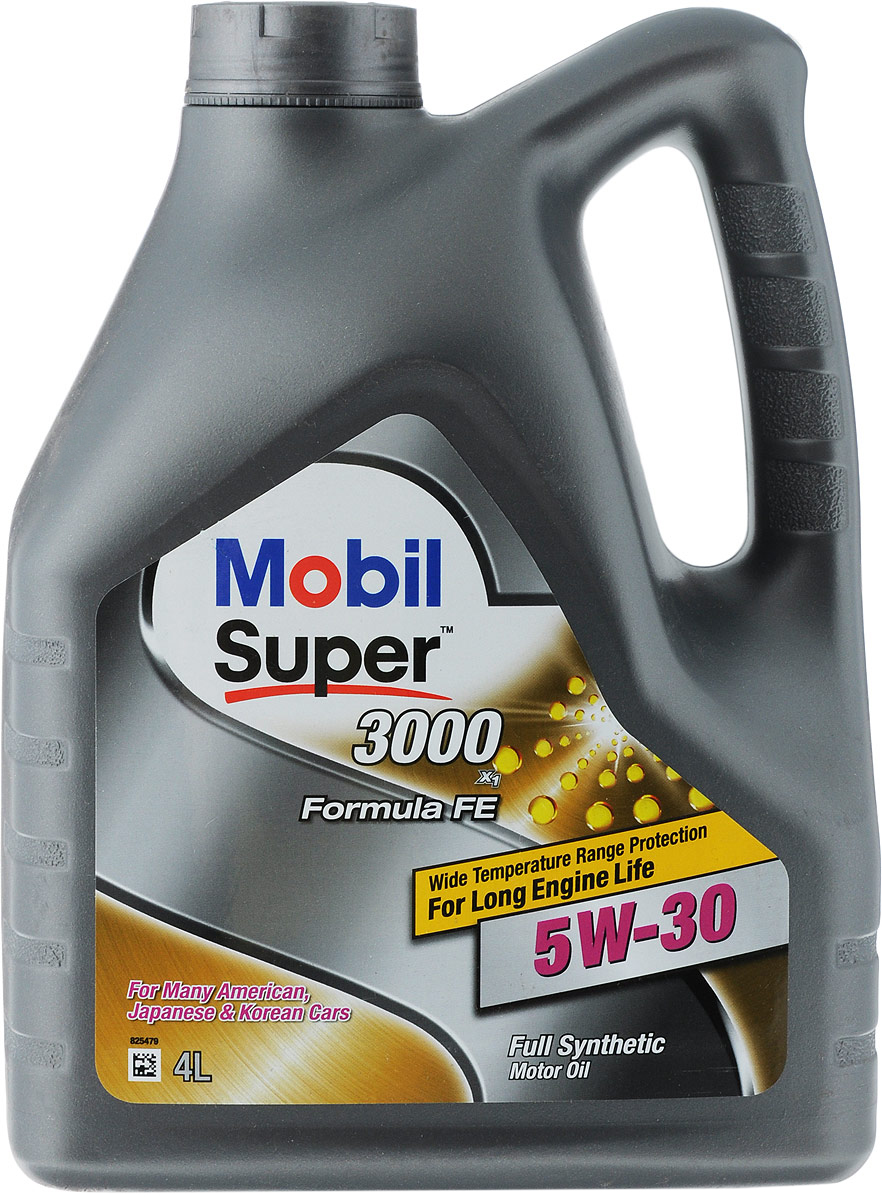 Масло моторное Mobil Super 3000 X1 Formula FE, класс вязкости 5W-30, 4 л152564 Масло моторное Mobil Super 3000 X1 Formula FE, класс вязкости 5W-30, 4 л152564Моторное масло Mobil Super 3000 X1 Formula FE - высококачественное синтетическое энергосберегающее масло для современных бензиновых и дизельных двигателей легковых автомобилей Ford, которое рекомендуется в соответствии с допуском Ford WSS-M2C913-C и заменяет предыдущие допуски Ford WSS-M2C913А и Ford WSS-M2C913В. Масло Mobil Super 3000 X1 Formula FE было специально разработано для бензиновых и дизельных легковых автомобилей, легких грузовиков и микроавтобусов, требующих применения маловязких энергосберегающих масел. Масло соответствует допуску Ford WSS-M2C913-С, но может также применяться и в других автомобилях, для которых рекомендованы масла такого же уровня качества и класса вязкости. Моторное масло Mobil Super 3000 X1 Formula FE обеспечивает следующие преимущества: - повышенная топливная экономичность; - отличные низкотемпературные свойства обеспечивают легкий запуск двигателя, а также защиту двигателя от износа при низкой окружающей температуре; -...
