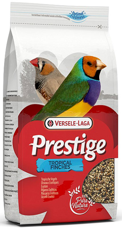 Корм для экзотических птиц Versele-Laga Tropical Finches, 1 кг421520 Корм для экзотических птиц Versele-Laga Tropical Finches, 1 кг421520Корм для экзотических птиц Versele-Laga Prestige Tropical Finches - это полноценная зерновая смесь для всех видов декоративных экзотических птиц. Смесь обогащена дополнительными питательными веществами, которые необходимы птицам для поддержания хорошей кондиции. Корм состоит из отборных семян и богат витаминами, аминокислотами и минералами. Суточная норма кормления: указана на упаковке. Птица должна иметь постоянный доступ к свежей чистой питьевой воде. Давайте корм только комнатной температуры. Корм следует хранить в сухом прохладном месте в упаковке производителя. Состав: желтое просо паникум (48%), желтое просо (33%), канареечное семя (8,5%), красное просо паникум (6%), красное просо (3%), масличный нуг (1,5%). Вес: 1 кг. Товар сертифицирован.