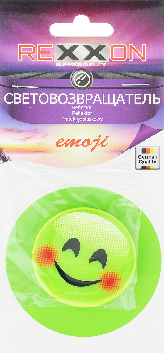 Светоотражатель пешеходный Rexxon Смущенный смайлик, диаметр 5 см1-30-1-1-0_смайлик смущение Светоотражатель пешеходный Rexxon Смущенный смайлик, диаметр 5 см1-30-1-1-0_смайлик смущениеПешеходный светоотражатель Rexxon Смущенный смайлик выполнен из световозвращающего материала и пластика в виде значка. Во избежание аварийных ситуаций на дороге, необходимо крепить светоотражатели с обеих сторон на одежду таким образом, чтобы они находились на уровне бедра, в таком положении они более заметны в свете фар автомобиля. В темное время суток движущийся пешеход становится виден в свете автомобильных фар только на расстоянии 30 метров - у водителя остается всего лишь 1,3 секунды на то, чтобы среагировать. Пешеход же со светоотражателем заметен уже на расстоянии 300 метров, и у водителя есть целых 7 секунд, чтобы объехать его и избежать ДТП. Специалисты считают, что в темноте риск для пешехода стать жертвой ДТП или спровоцировать аварию возрастает в два раза, притом у пешехода без светоотражателя он почти в десять раз выше, чем у того, кто использует это полезное изобретение. Размеры светоотражателя: 5 х 5 х 0,3 см.