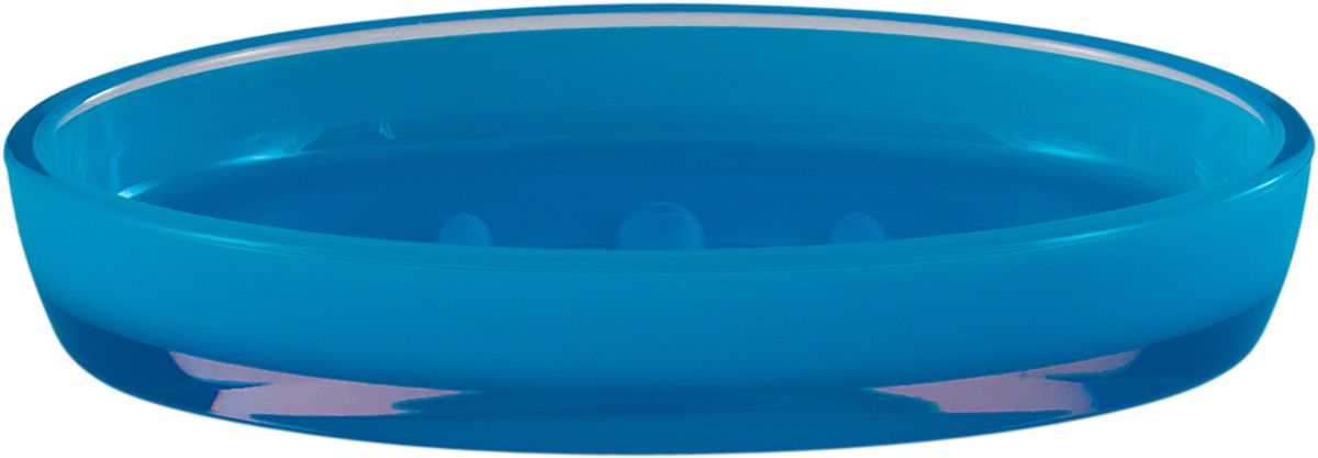 Мыльница Swensa Рондо, цвет: синийAC-3001D-Blue Мыльница Swensa Рондо, цвет: синийAC-3001D-BlueМыльница Рондо поможет внести свежую нотку в продуманный интерьер ванной комнаты. Ребристое дно препятствует выскальзыванию и размоканию бруска мыла, а благодаря компактным размерам и овальной форме аксессуар легко размещается на стеклянной полке, бортике ванны или уголке раковины. Влагостойкое покрытие обеспечивает надежную защиту от повышенной влажности и воздействия высоких температур, продлевая срок службы изделия.
