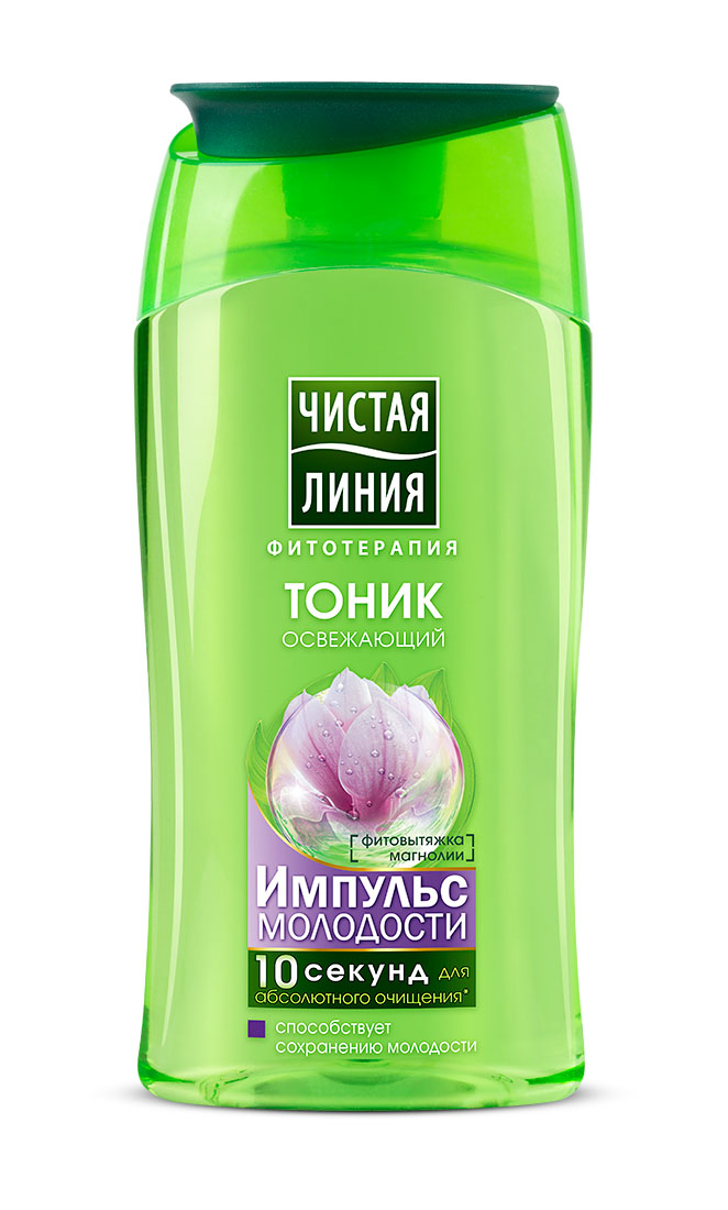 Чистая Линия Импульс молодости Тоник для лица Освежающий 150 мл67078212 Чистая Линия Импульс молодости Тоник для лица Освежающий 150 мл6707821210 секунд для абсолютного очищения. Способствует сохранению молодости.