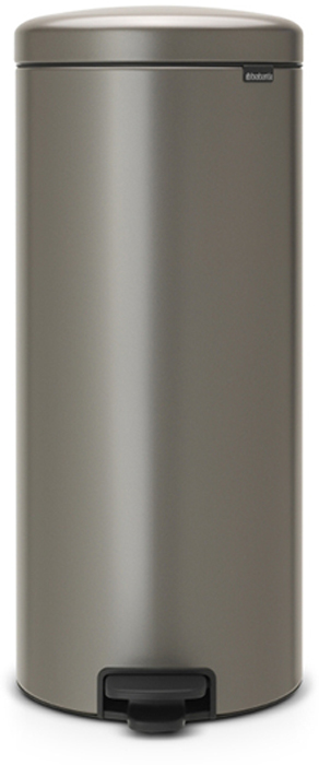 Мусорный бак с педалью Brabantia NewIcon, 30 л. 114441114441 Мусорный бак с педалью Brabantia NewIcon, 30 л. 114441114441Этот высокий вместительный бак с педалью на 30 литров – превосходное решение для большой семьи. Бесшумный – плавное закрывание крышки и необыкновенно мягкий ход педали. Не пропускает запах – плотно прилегающая крышка. Устойчивый – специальное устройство, предотвращающее опрокидывание бака. Не повреждает пол – нескользящее основание. Удобная очистка –съемное внутреннее пластиковое ведро. Бак удобно перемещать – специальная ручка в блоке крепления крышки. Всегда опрятный вид – в комплекте идеально подходящие по размеру мешки для мусора PerfectFit (размер D). Сертификат соответствия концепции регенерации Cradle to Cradle. Изготовлен на 40% из переработанных материалов, подлежит вторичной переработке вместе с упаковкойна 98%. 10 лет гарантии и сервисное обслуживание. Brabantia c заботой о вашем доме и планете. Добрые дела сегодня – залог счастливого завтра. Мусорные баки с педалью newIcon не только безупречно красивы, они еще и надежные...