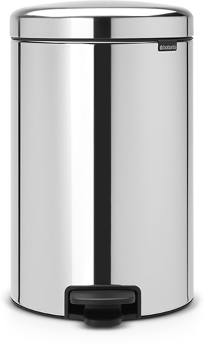 Мусорный бак с педалью Brabantia NewIcon, 20 л. 113987113987 Мусорный бак с педалью Brabantia NewIcon, 20 л. 113987113987Этот 20-литровый бак с педалью – отличное решение для кухни или гостиной: большое загрузочное отверстие позволяет аккуратно собирать мусор, не просыпая на пол. Бесшумный – плавное закрывание крышки и необыкновенно мягкий ход педали. Не пропускает запах – плотно прилегающая крышка. Устойчивый – специальное устройство, предотвращающее опрокидывание бака. Не повреждает пол – нескользящее основание. Удобная очистка –съемное внутреннее пластиковое ведро. Бак удобно перемещать – специальная ручка в блоке крепления крышки. Всегда опрятный вид – в комплекте идеально подходящие по размеру мешки для мусора PerfectFit (размер D). Сертификат соответствия концепции регенерации Cradle to Cradle. Изготовлен на 40% из переработанных материалов, подлежит вторичной переработке вместе с упаковкойна 98%. 10 лет гарантии. Brabantia c заботой о вашем доме и планете. Добрые дела сегодня – залог счастливого завтра. Мусорные баки с педалью newIcon не только...