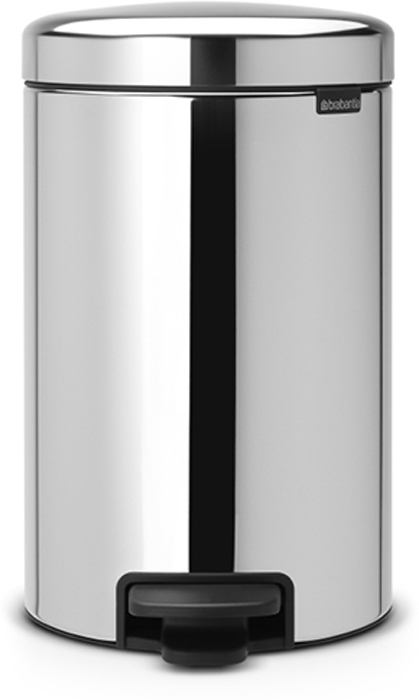 Мусорный бак с педалью Brabantia NewIcon, 12 л. 113888113888 Мусорный бак с педалью Brabantia NewIcon, 12 л. 113888113888Этот 12-литровый бак с педалью достаточно вместителен и при этом достаточно компактен для размещения под рабочим столом – отличное решение для кухни или гостиной. Бесшумный – плавное закрывание крышки и необыкновенно мягкий ход педали. Не пропускает запах – плотно прилегающая крышка. Устойчивый – специальное устройство, предотвращающее опрокидывание бака. Не повреждает пол – нескользящее основание. Удобная очистка –съемное внутреннее металлическое ведро. Бак удобно перемещать – специальная ручка в блоке крепления крышки. Всегда опрятный вид – в комплекте идеально подходящие по размеру мешки для мусора PerfectFit (размер C). Сертификат соответствия концепции регенерации Cradle to Cradle. Изготовлен на 40% из переработанных материалов, подлежит вторичной переработке вместе с упаковкойна 98%. 10 лет гарантии. Brabantia c заботой о вашем доме и планете. Добрые дела сегодня – залог счастливого завтра. Мусорные баки с педалью newIcon не...