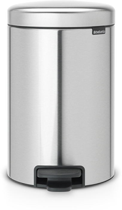 Мусорный бак с педалью Brabantia NewIcon, 12 л. 112041112041 Мусорный бак с педалью Brabantia NewIcon, 12 л. 112041112041Этот 12-литровый бак с педалью достаточно вместителен и при этом достаточно компактен для размещения под рабочим столом – отличное решение для кухни или гостиной. Бесшумный – плавное закрывание крышки и необыкновенно мягкий ход педали. Не пропускает запах – плотно прилегающая крышка. Устойчивый – специальное устройство, предотвращающее опрокидывание бака. Не повреждает пол – нескользящее основание. Удобная очистка –съемное внутреннее пластиковое ведро. Бак удобно перемещать – специальная ручка в блоке крепления крышки. Всегда опрятный вид – в комплекте идеально подходящие по размеру мешки для мусора PerfectFit (размер C). Сертификат соответствия концепции регенерации Cradle to Cradle. Изготовлен на 40% из переработанных материалов, подлежит вторичной переработке вместе с упаковкойна 98%. 10 лет гарантии. Brabantia c заботой о вашем доме и планете. Добрые дела сегодня – залог счастливого завтра. Мусорные баки с педалью newIcon не только...
