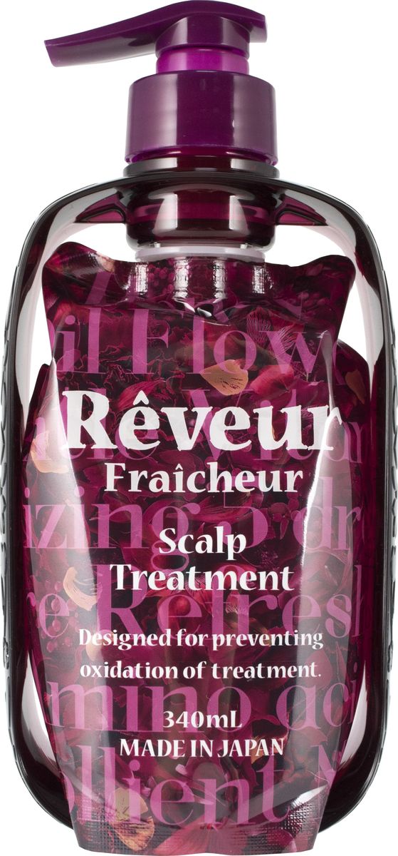 Reveur Fraicheur Scalp Живой Бессиликоновый кондиционер для ухода за кожей головы 340 мл708819 Reveur Fraicheur Scalp Живой Бессиликоновый кондиционер для ухода за кожей головы 340 мл708819Reveur Fraicheur Scalp – первый в мире живой бессиликоновый кондиционер в вакуумной бескислородной упаковке, которая сохраняет натуральные компоненты в неизменном виде от первого и до последнего применения. Запатентованная упаковка не пропускает кислород, поэтому природные ингредиенты не окисляются и сохраняют 100% своих свойств. В уникальный состав входят: аминокислоты, натуральный цветочный мед, витамин В, С и Е, масло кунжутных семян, апельсина, рисовых отрубей, семян баобаба и аргановое масло. Эфирные масла иланг-иланга и плюмерии не только увлажняют волосы и дарят им блеск, но и создают 100% натуральный энергичный аромат пряных тропических цветов. Не содержит силикон. Рекомендуется для: - Активизации волосяных луковиц и стимуляции роста волос - Предотвращения выпадения волос - Питания кожи головы и волос - Возвращения волосам блеска, упругости и шелковистости - Чувствительной кожи головы и предотвращения сезонной перхоти Рекомендуется использовать...