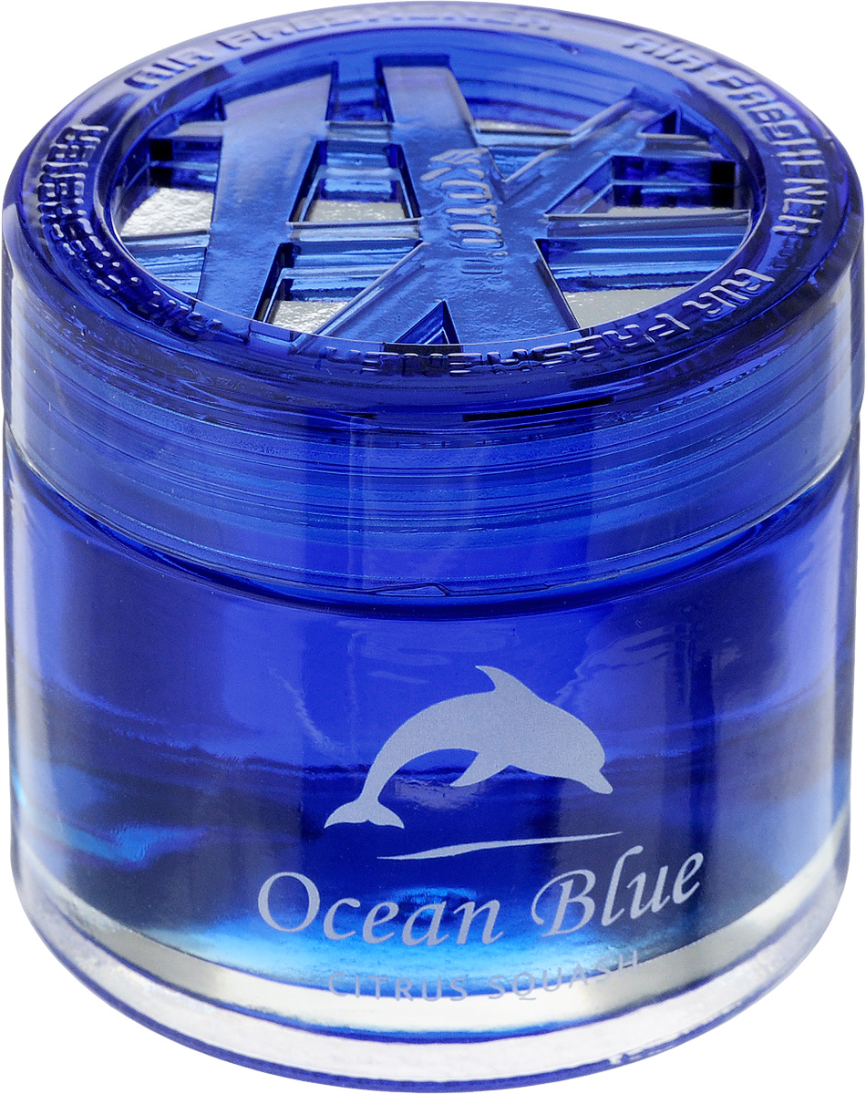 Ароматизатор автомобильный Koto Ocean Blue, гелевый, Citrus Squash, 65 млFPG-021 Ароматизатор автомобильный Koto Ocean Blue, гелевый, Citrus Squash, 65 млFPG-021Автомобильный ароматизатор Koto Ocean Blue эффективно устраняет неприятные запахи и придает легкий приятный аромат. Сочетание формулы геля с парфюмами наилучшего качества обеспечивает устойчивый запах. Кроме того, ароматизатор обладает элегантным дизайном, поэтому будет гармонично смотреться в салоне любого автомобиля. Благодаря удобной конструкции, его можно установить в любое место, например, на панель, под сиденье или в двери. Крепится ароматизатор с помощью двусторонней наклейки (входит в комплект). Срок эффективного действия - до 90 дней. Его можно использовать не только в автомобиле, но и в домашних условиях. Объем: 65 мл.