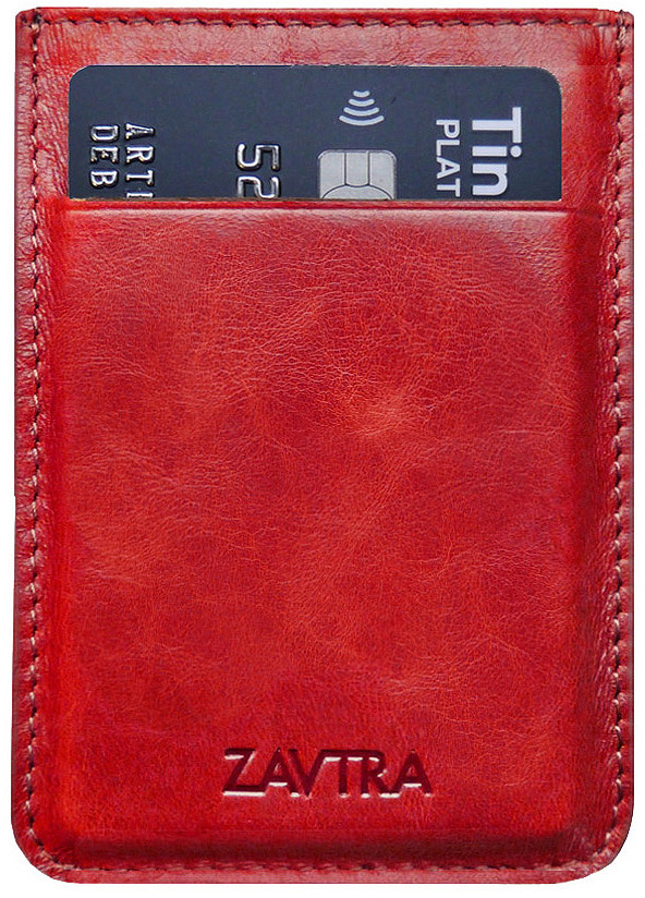 Кошелек Zavtra, цвет: красный. zav01redzav01red Кошелек Zavtra, цвет: красный. zav01redzav01redКомпактный кошелек ZAVTRA, выполненный из натуральной кожи, вмещает 4-5 банковских или визитных карт, права или пропуск и имеет фиксатор для купюр.