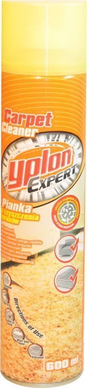 Средство для чистки ковров Yplon, аэрозоль, 600 мл000522 Средство для чистки ковров Yplon, аэрозоль, 600 мл000522Пенное средство для чистки ковров Применение: Пропылесосить, распылить средство по всей поверхности, равномерно распределить пенку. Дать высохнуть в течение часа. Затем пропылесосить еще раз. Состав: 5% и более но не менее 15% алифатических углеводородов, < 5% неионогенные ПАВ, анионные ПАВ, поликарбоксилиты, фосфаты. отдушка, Лимонен.