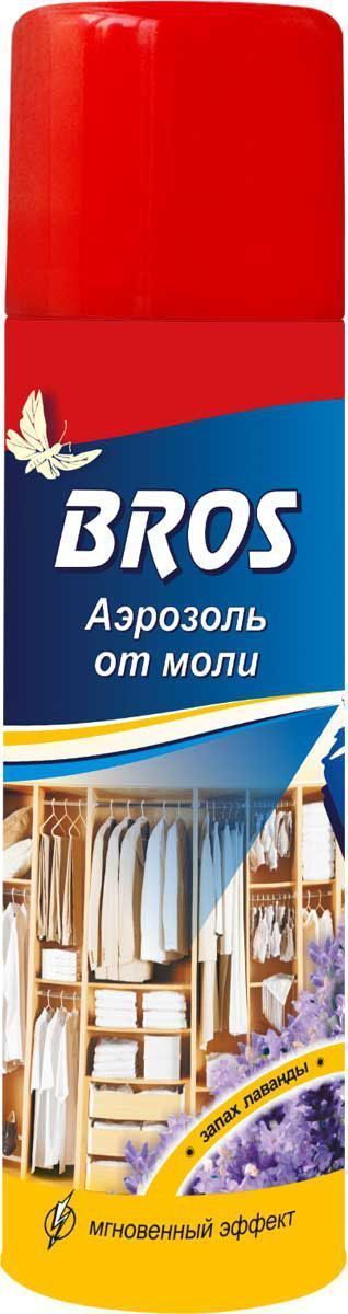 Аэрозоль BROS, от моли, 150 мл706858 Аэрозоль BROS, от моли, 150 мл706858BROS Аэрозоль от моли. Препарат в виде аэрозоли для борьбы с молью (с запахом лаванды). Действие препарата до 6 месяцев. 150 мл Аэрозоль для уничтожения моли и кожеедов и их личинок в шкафах и ящиках. Применение: Перед применением средства из мест, в которых планируется проводить обработку, убрать все вещи. Перед применением встряхнуть. С расстояния 20 см равномерно распылить средство на внутренние стенки шкафов, ящиков и др. Норма расхода на 1 м3 шкафа - 18 секунд распыла. Оставить шкафы, ящики открытыми на 15 минут, затем проветрить. Обработку повторить через 4 месяца. Состав: d-фенотрин 0,1%(0,1 г/100 г), праллетрин 0,09% (0,09 г/100 г), пиперонилбутоксид 0,45% (0,45 г/100 г).