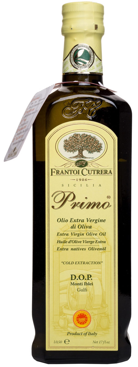 Frantoi Cutrera Оливковое масло нерафинированное Extra Vergine, 500 мл8030853001024 Frantoi Cutrera Оливковое масло нерафинированное Extra Vergine, 500 мл8030853001024Нерафинированное оливковое масло Примо первого холодного отжима, собранное в период с 1 по 31 октября, произведенное на основе оливок сорта тонда иблеа. Масло Примо - это оливковое масло высшего качества, полученное из оливок механическим путем.