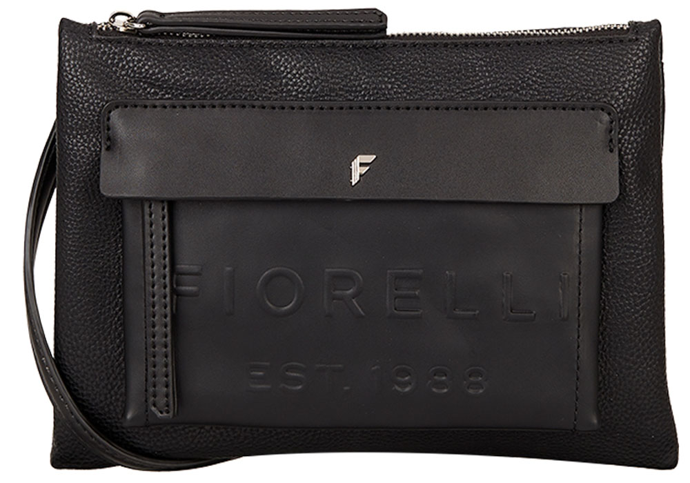 Сумка женская Fiorelli, цвет: черный. 8631 FH Black Deboss8631 FH Black Deboss Сумка женская Fiorelli, цвет: черный. 8631 FH Black Deboss8631 FH Black DebossЭлегантная женская сумка Fiorelli изготовлена из качественной искусственной кожи. Модель одним отделением закрывается на застежку молнию. Внутри отделение дополнено карманами. На лицевой части расположен карман на молнии под клапаном. Сумка оснащена плечевым ремнем, который можно регулировать по длине.