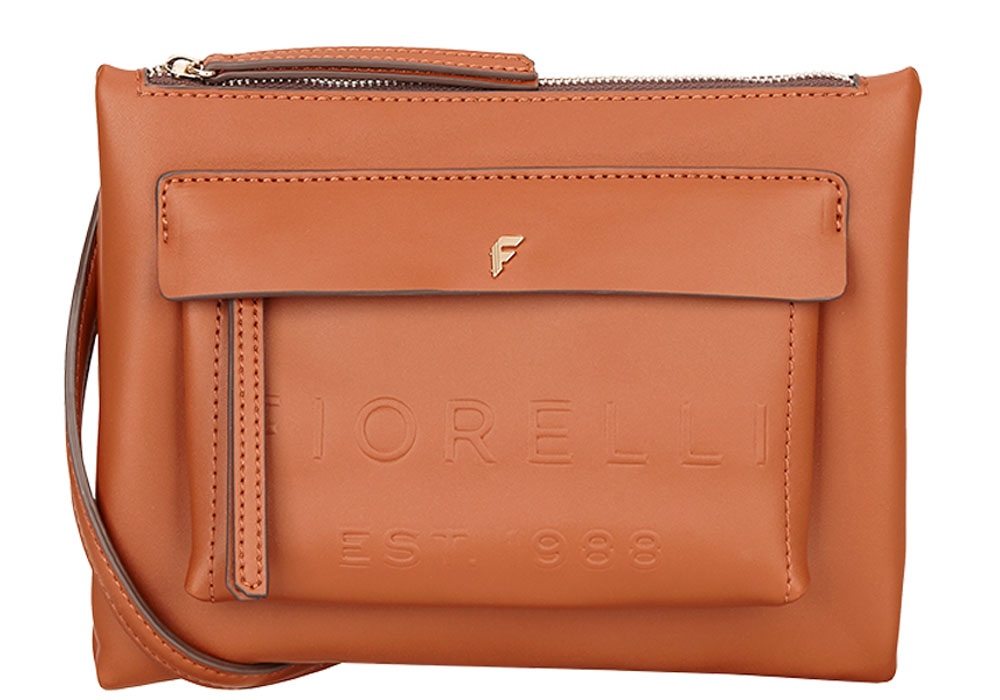 Сумка женская Fiorelli, цвет: светло-коричневый. 8631 FH Tan Deboss8631 FH Tan Deboss Сумка женская Fiorelli, цвет: светло-коричневый. 8631 FH Tan Deboss8631 FH Tan DebossЭлегантная женская сумка Fiorelli изготовлена из качественной искусственной кожи. Модель одним отделением закрывается на застежку молнию. Внутри отделение дополнено карманами. На лицевой части расположен карман на молнии под клапаном. Сумка оснащена плечевым ремнем, который можно регулировать по длине.