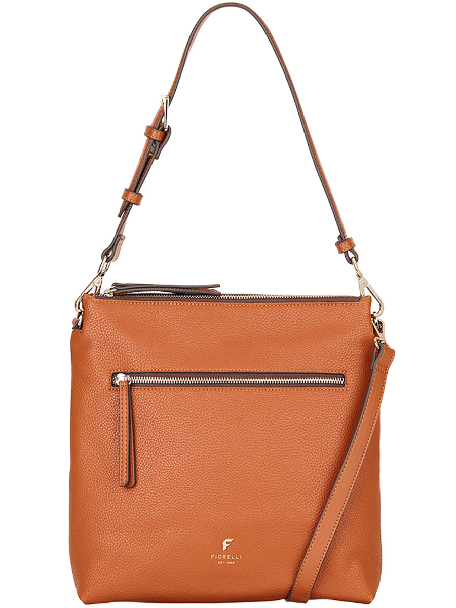 Сумка женская Fiorelli, цвет: светло-коричневый. 8682 FH Tan Casual8682 FH Tan Casual Сумка женская Fiorelli, цвет: светло-коричневый. 8682 FH Tan Casual8682 FH Tan CasualЭлегантная женская сумка Fiorelli изготовлена из качественной искусственной кожи. Модель с тремя отделениями закрывается на застежки-молнии и магнитную кнопку. На лицевой части расположен врезной карман на молнии. Сумка оснащена ручкой и плечевым ремнем, который можно регулировать по длине.