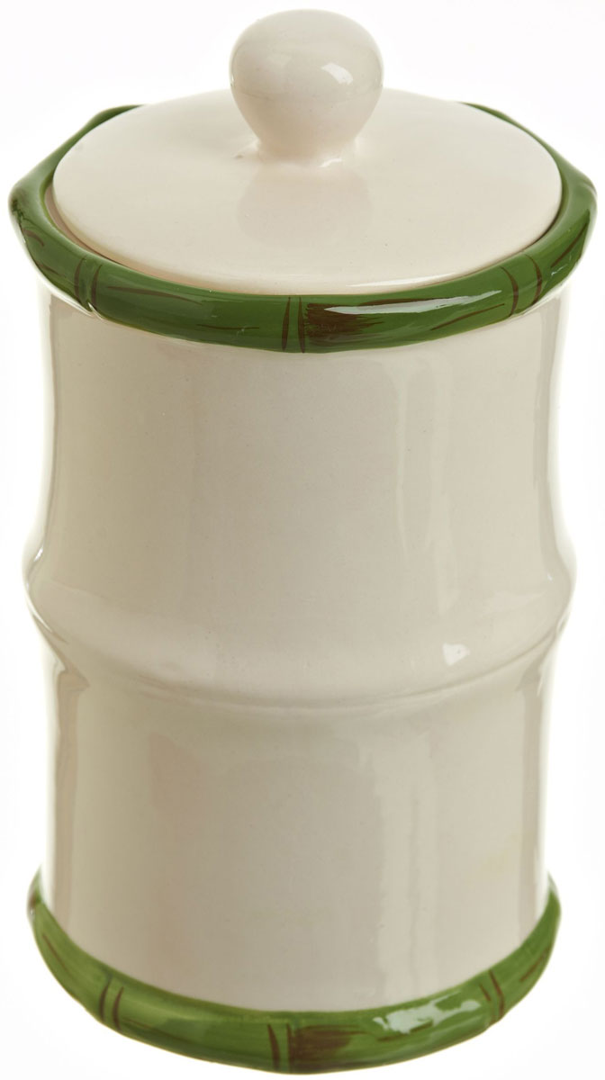 Банка для сыпучих продуктов Polystar Nature Design, 700 млL0200086 Банка для сыпучих продуктов Polystar Nature Design, 700 млL0200086Банка для сыпучих продуктов Nature Design изготовлена из прочной керамики, закрывается крышкой. Изделие оригинальной формы в виде бамбука. Банка прекрасно подойдет для хранения различных сыпучих продуктов: чая, кофе, сахара, круп и многого другого. Изящная емкость не только поможет хранить разнообразные сыпучие продукты, но и стильно дополнит интерьер кухни.