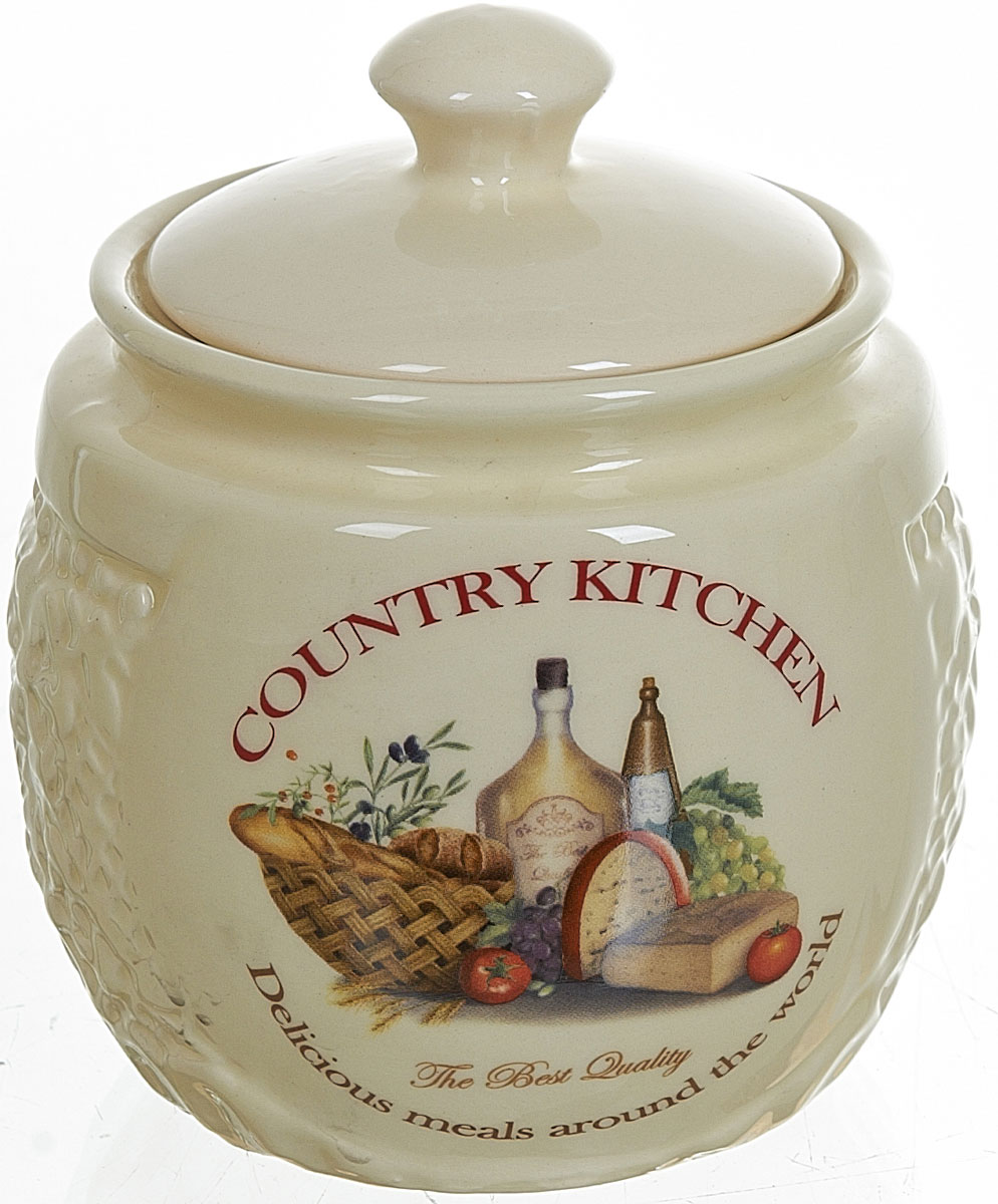 Сахарница Polystar Country Kitchen, 450 млL0210031 Сахарница Polystar Country Kitchen, 450 млL0210031Сахарница Country Kitchen с крышкой изготовлена из высококачественной керамики и украшена уютным рисунком. Емкость универсальна, подойдет как для сахара, так и для специй или меда.