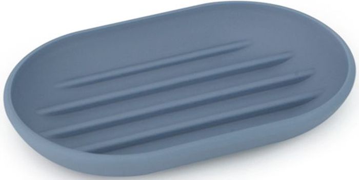 Мыльница Umbra Touch, цвет: дымчато-синий, 2,2 х 9 х 14 см023272-755 Мыльница Umbra Touch, цвет: дымчато-синий, 2,2 х 9 х 14 см023272-755Лаконичная и простая мыльница, изготовленная из приятного на ощупь пластика. Нескользящее основание. Благодаря специальным желобкам на донышке мыло быстро высыхает и не прилипает к поверхности. Дизайн: Alan Wisniewski