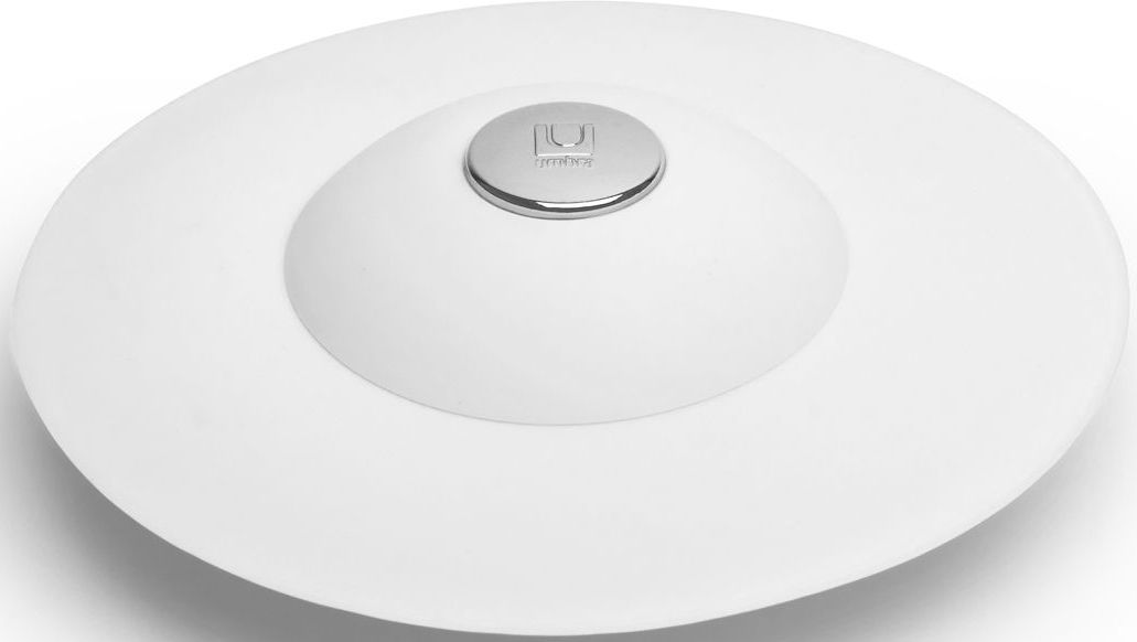 Фильтр для слива Umbra Flex, цвет: белый, 3,2 х 8,9 х 8,9 см023464-660 Фильтр для слива Umbra Flex, цвет: белый, 3,2 х 8,9 х 8,9 см023464-660Если вы думали, что ещё удобнее сделать фильтр для слива невозможно, вы ошибались! Нажмите на металлическую кнопку в центре, чтобы вода сливалась через фильтр, задерживая в нём мусор. Нажмите на резиновые крылышки вокруг кнопки, и фильтр закроет слив, чтобы вы смогли наполнить ванну. Сочетается с другими аксессуарами из коллекции FLEX Дизайнер Anthony Keeler