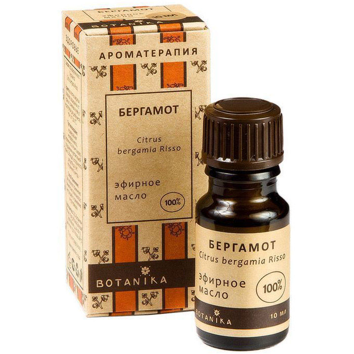 Botanika эфирное масло Бергамот, 10 мл00007547 Botanika эфирное масло Бергамот, 10 мл00007547Это нежное эфирное масло получают из кожуры плодов бергамота, напоминающего миниатюрное дерево апельсина. Его свежий сладкий фруктовый аромат с пряно-бальзамическим послевкусием можно отнести к самым праздничным и солнечным запахам. В косметологии используют антисептические и заживляющие свойства бергамота. Является легким афродизиаком.