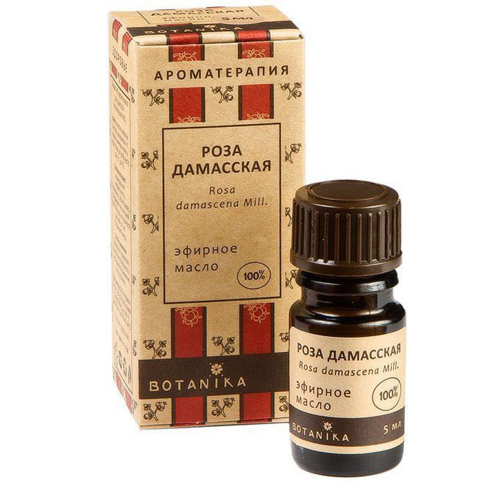 Botanika эфирное масло Роза дамасская, 5 мл00007781 Botanika эфирное масло Роза дамасская, 5 мл00007781Цветочно-фруктовая серия. Аромат эфирного масла розы - это удивительные духи, созданные самой природой, имеющие полновесный, хорошо сбалансированный гармоничный аромат. Начальные ноты аромата масла розы легкие, зеленые, трявяные и чуть водянистые. Основной цветочный тон сладкий, насыщенный, плотный, дурманящий, с выраженными специевыми оттенками (гвоздика, душистый перец) и фруктовыми (в том числе нота тропических фруктов, личи), винными и медовыми нюансами. Легкий металлический акцент и теплый бальзамический аспект сушеных фруктов тоже являются весьма важными в формировании сложного и многогранного аромата эфирного масла розы.