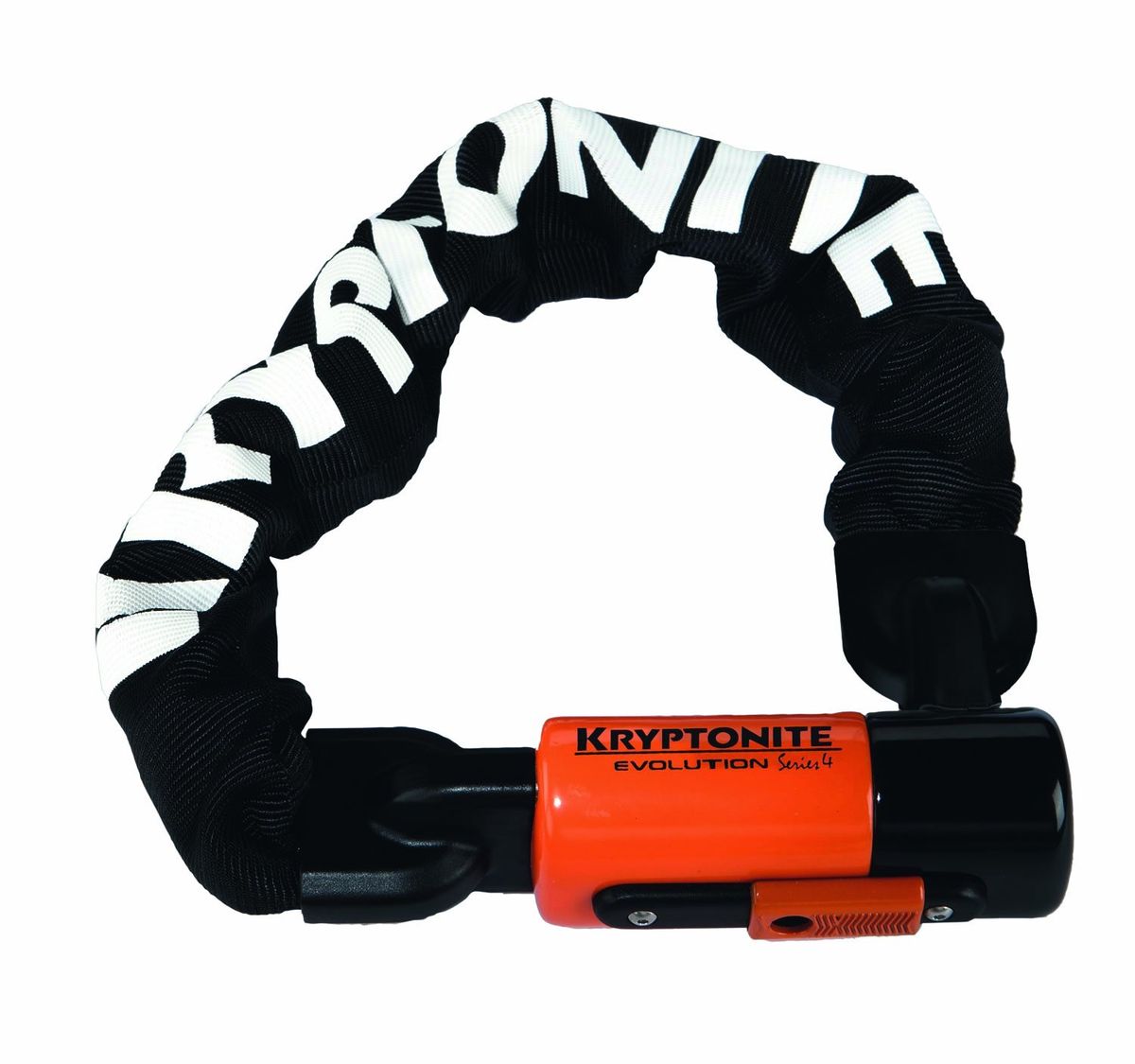 Замок велосипедный Kryptonite Chains Evolution Series 4 1016 Integrated Chain, черный, 10mm x 160cm0720018000815 Замок велосипедный Kryptonite Chains Evolution Series 4 1016 Integrated Chain, черный, 10mm x 160cm0720018000815Мощная цепь Kryptonite Evolution series 4 1016 с толстыми звеньями способна предотвратить кражу вашего любимого транспортного средства. Преимущества велосипедного замка-цепи Kryptonite Evolution Series 4 1016: 1. Компактные размеры 2. Защита 8 баллов из 10 возможных по шкале Kryptonite для велосипедных замков 3. Три ключа из нержавеющей стали в комплекте (1 с Led-подсветкой) 4. Key-Safe Program (2 дополнительных дубликата при потере ключа) 5. Прочный нейлоновый чехол защищающий лакокрасочные покрытия от царапин 6. Виниловое покрытие замка 7. Закаленные звенья, толщиной 10 мм из марганцевой стали 8. Длина цепи 160 см, позволяет закрепить сразу несколько велосипедов 9. Защита от пыли и влаги.