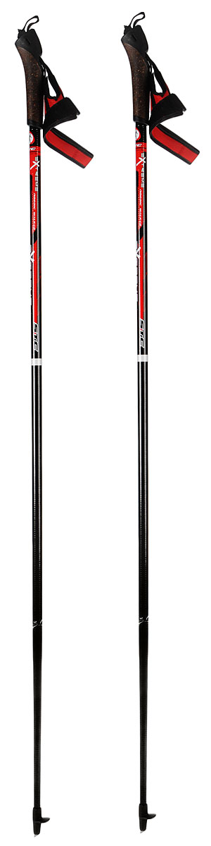 Палки для скандинавской ходьбы STC Extreme, цвет: красный, черный, длина 120 смEXTREME 120_красный, черный Палки для скандинавской ходьбы STC Extreme, цвет: красный, черный, длина 120 смEXTREME 120_красный, черныйПалки для скандинавской ходьбы STC Extreme обладают отличным запасом прочности, благодаря эргономичным свойствам стеклопластика. Специальный усиленный наконечник и резиновый башмачок придают надежности и долговечности при активном использовании этих палок на абсолютно любых поверхностях и в любое время года. Палки имеют специальные держатели на липучках. Материал: 100% стекловолокно, диаметр: 16/10 мм. Темляк: Капкан. Ручка: пластик. Опора: металлический наконечник с башмачком. Штырь: твердый сплав.