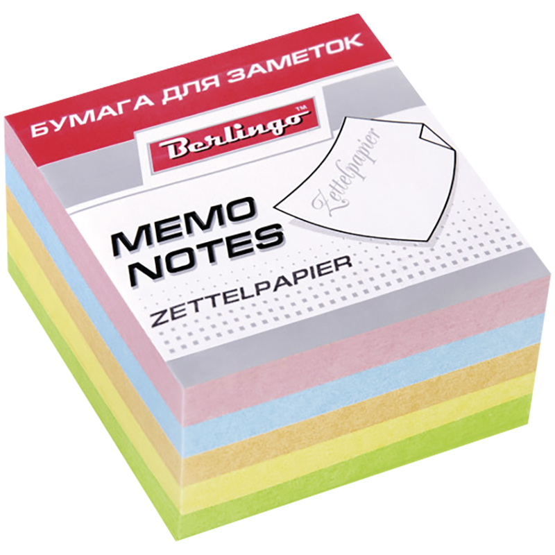 Berlingo Бумага для заметок Standard цветная 9 х 9 х 4,5 смLNn_01159 Berlingo Бумага для заметок Standard цветная 9 х 9 х 4,5 смLNn_01159Размер листа в блоке - 90 х 90 мм, высота блока 45 мм. Индивидуальная упаковка в термоусадочную пленку.