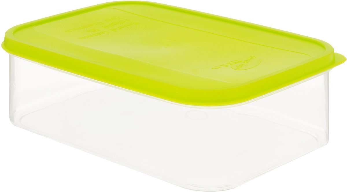 Емкость для продуктов Plastic Centre Bio, цвет: светло-зеленый, прозрачный, 1,3 лПЦ2364ЛМ Емкость для продуктов Plastic Centre Bio, цвет: светло-зеленый, прозрачный, 1,3 лПЦ2364ЛММногофункциональная емкость Plastic Centre Bio применяется для хранения различных продуктов, разогрева пищи, замораживания ягод и овощей в морозильной камере. При хранении продуктов в холодильнике емкости можно ставить одну на другую, сохраняя полезную площадь холодильника или морозильной камеры. Контейнер выполнен из нетоксичного полипропилена.