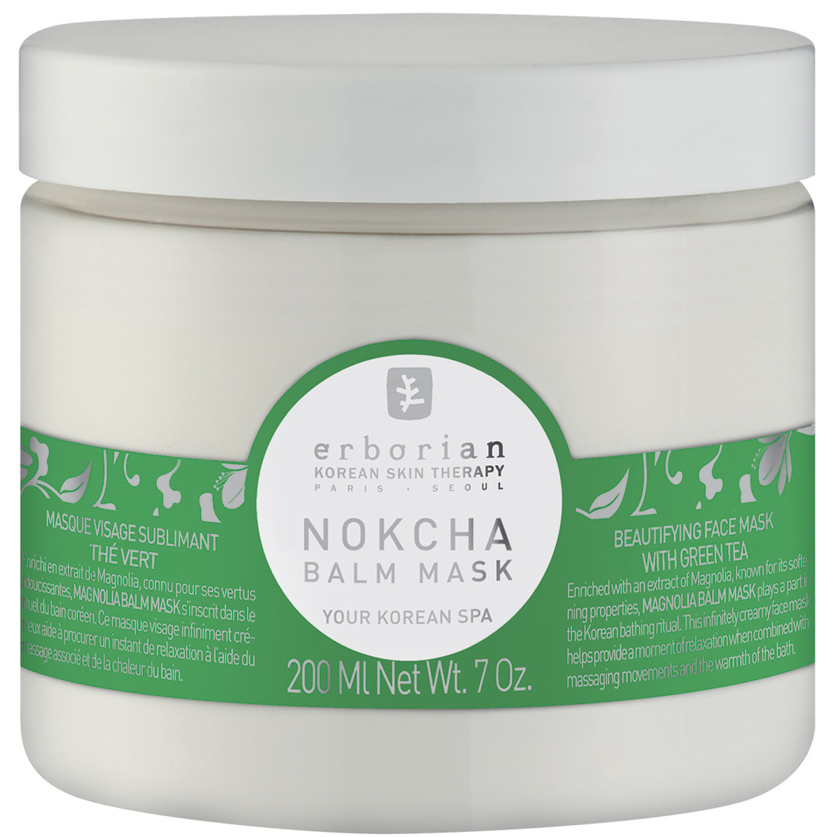 Erborian NOKCHA Очищающая маска для лица, 200 мл242028 Erborian NOKCHA Очищающая маска для лица, 200 мл242028Обогащённая зеленым чаем, который известен своими целебными и антиоксидантными свойствами, Нокча маска для лица помогает глубоко очистить кожу, удаляя загрязнения и излишки себума. Маска подарит не только чувство свежести и комфорта, но и незабываемые моменты релаксации Вам и Вашей коже. Средство прошло дерматологический контроль.