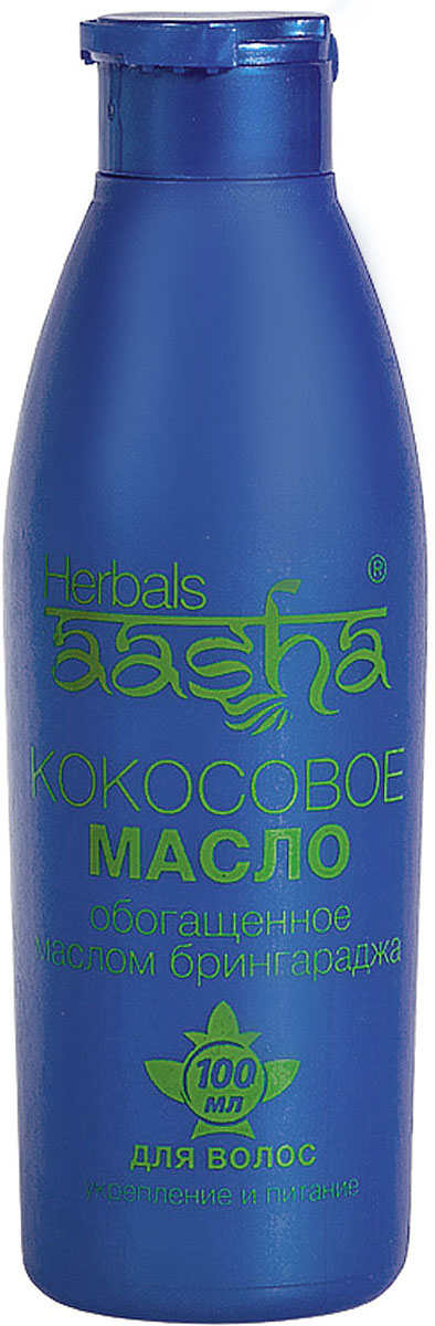 Aasha Herbals Кокосовое масло для волос, обогащенное маслом Брингараджа, 100 мл841028006489 Aasha Herbals Кокосовое масло для волос, обогащенное маслом Брингараджа, 100 мл841028006489Масло питает и восстанавливает поврежденные тонкие волосы, очищает кожу головы, оказывает противовоспалительное действие. Восстанавливает здоровье волос, укрепляет корни волос и волосы по всей длине. Для любого типа волос.