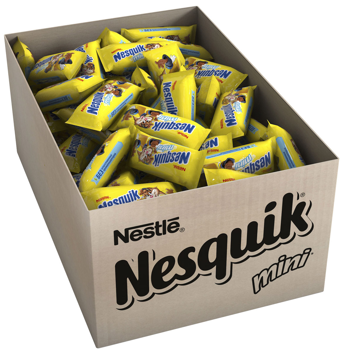 Nesquik Mini молочная начинка, 2 кг12166448 Nesquik Mini молочная начинка, 2 кг12166448Конфета с нугой, молочной начинкой. Отличное лакомство для вашего непоседы, чтобы: - наслаждаться каждый день - поделиться с друзьями - взять с собой.