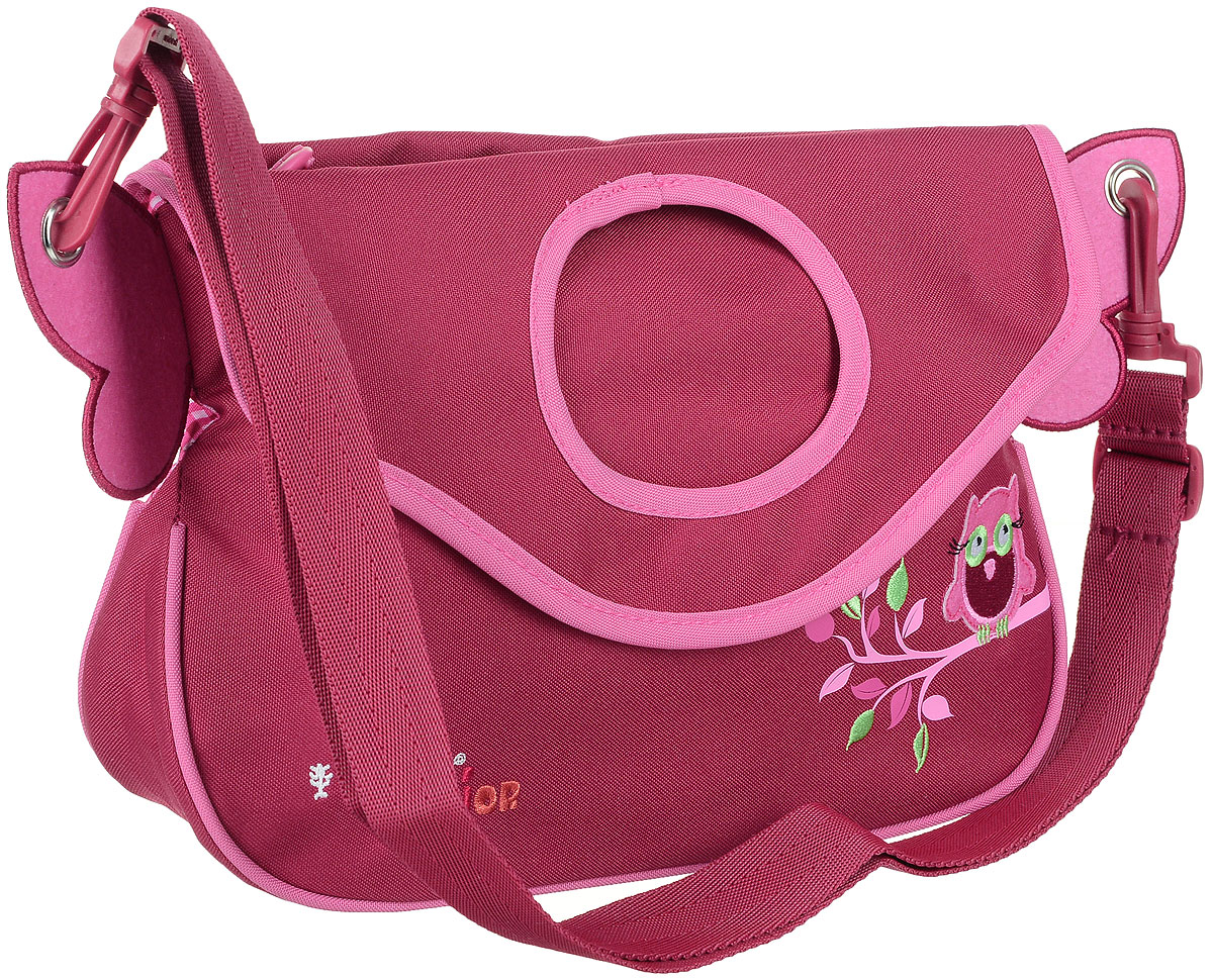 Hama Сумка детская Junior Alpbag Girls Cute Owl129118 Hama Сумка детская Junior Alpbag Girls Cute Owl129118Детская сумка Hama Junior Alpbag Girls Cute Owl непременно понравится вашему ребенку. Сумка выполнена из прочного текстильного материала и оформлена аппликацией и вышивкой в виде симпатичной совы. Сумка содержит одно отделение и закрывается с помощью застежки-молнии. Внутри находится один кармашек на застежке-молнии. Сумочка оснащена удобными ручками для переноски в руке и ремнем для переноски на плече. Ручки соединяются друг с другом при помощи магнитов. Ремень регулируется по длине, благодаря чему подойдет детям любого роста. Порадуйте свою малышку таким замечательным подарком!