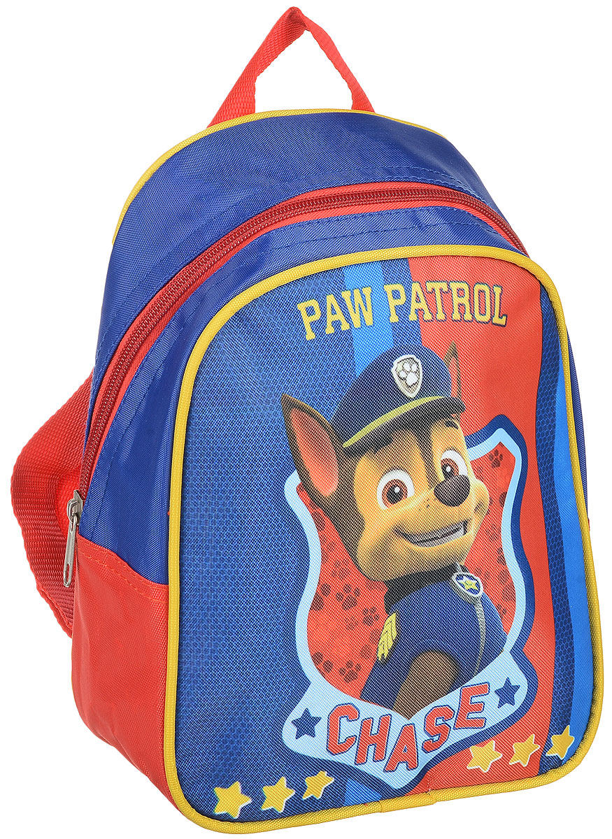 Paw Patrol Рюкзак дошкольный Chase31842 Paw Patrol Рюкзак дошкольный Chase31842Легкий и компактный дошкольный рюкзачок Paw Patrol - это красивый и удобный аксессуар для вашего ребенка. Рюкзак оформлен рисунком с одним из героев любимого детского мультика Щенячий патруль. Рюкзак состоит из одного отделения на застежке-молнии. В отделении легко поместятся не только игрушки, но даже тетрадка или книжка. Благодаря регулируемым лямкам, рюкзачок подходит детям любого роста. Удобная ручка помогает носить аксессуар в руке или размещать на вешалке. Износостойкий материал с водонепроницаемой основой и подкладка обеспечивают изделию длительный срок службы и помогают держать вещи сухими в дождливую погоду.