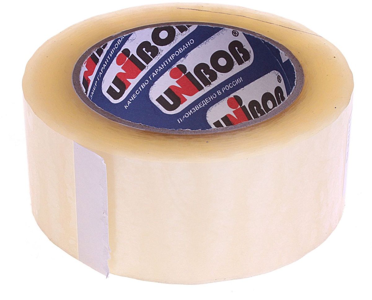 Unibob Клейкая лента 48 мм х 132 м цвет прозрачный584579 Unibob Клейкая лента 48 мм х 132 м цвет прозрачный584579Клейкая лента на полипропиленовой основе это водонепроницаемое изделие, которое способно противостоять широкому диапазону температур. Применяется в быту для упаковки: легких и тяжелых коробок, изготовленных из гофрокартона, строительных смесей, масложировой продукции и мороженого, канцелярских товаров, промышленных товаров. Клейкая лента поможет скрепить предметы в любой ситуации, например, если вы делаете ремонт или меняете место жительства и пакуете коробки.