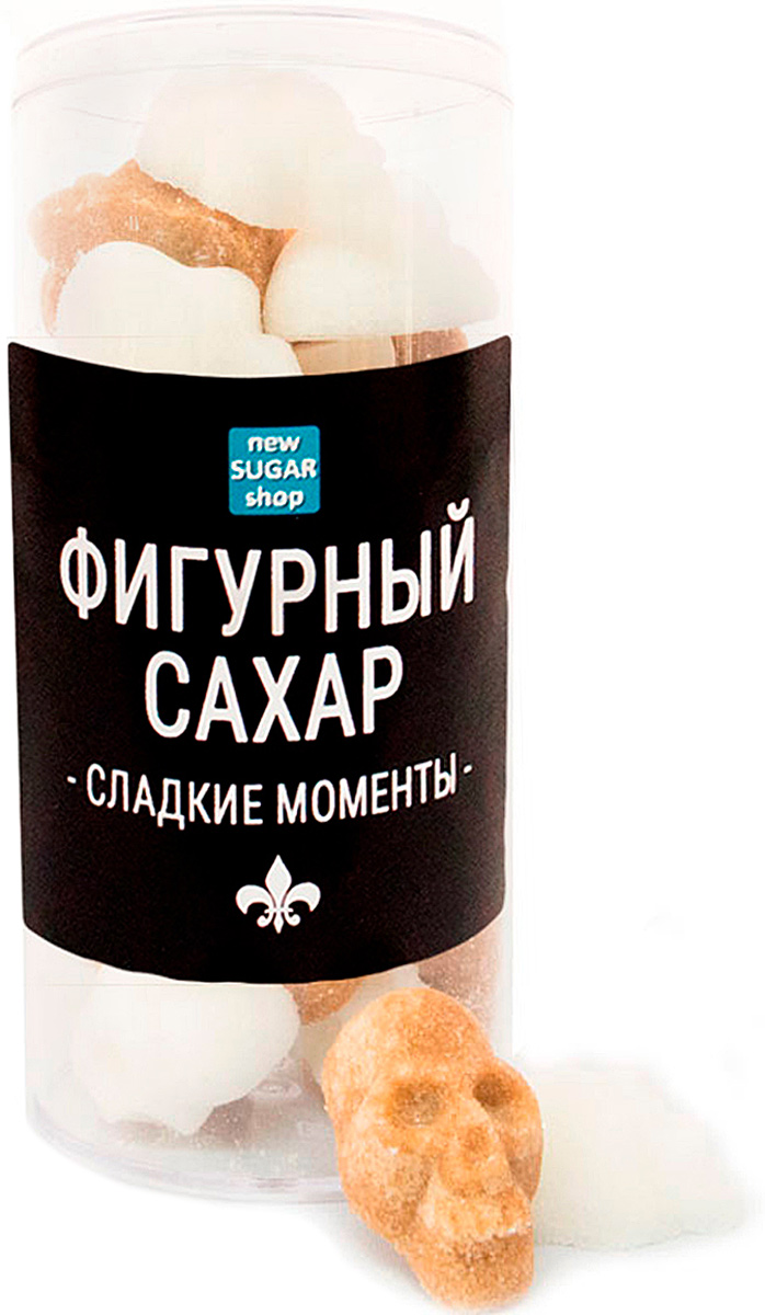 Сладкие моменты Черепа фигурный сахар в тубе, 150 г00-00000054 Сладкие моменты Черепа фигурный сахар в тубе, 150 г00-00000054Производитель делает с любовью своими руками оригинальные формы для вашего стола, юбилея или в подарок. Порадуйте себя и своих близких оригинальными формами сахара. С фигурным сахаром ваше чаепитие будет неповторимым.