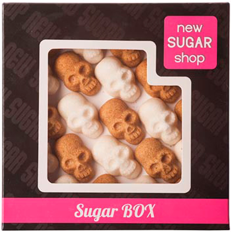 Sugar Box Черепа фигурный сахар, 250 г00-00000037 Sugar Box Черепа фигурный сахар, 250 г00-00000037Производитель делает с любовью своими руками оригинальные формы для вашего стола, юбилея или в подарок. Порадуйте себя и своих близких оригинальными формами сахара. С фигурным сахаром ваше чаепитие будет неповторимым.
