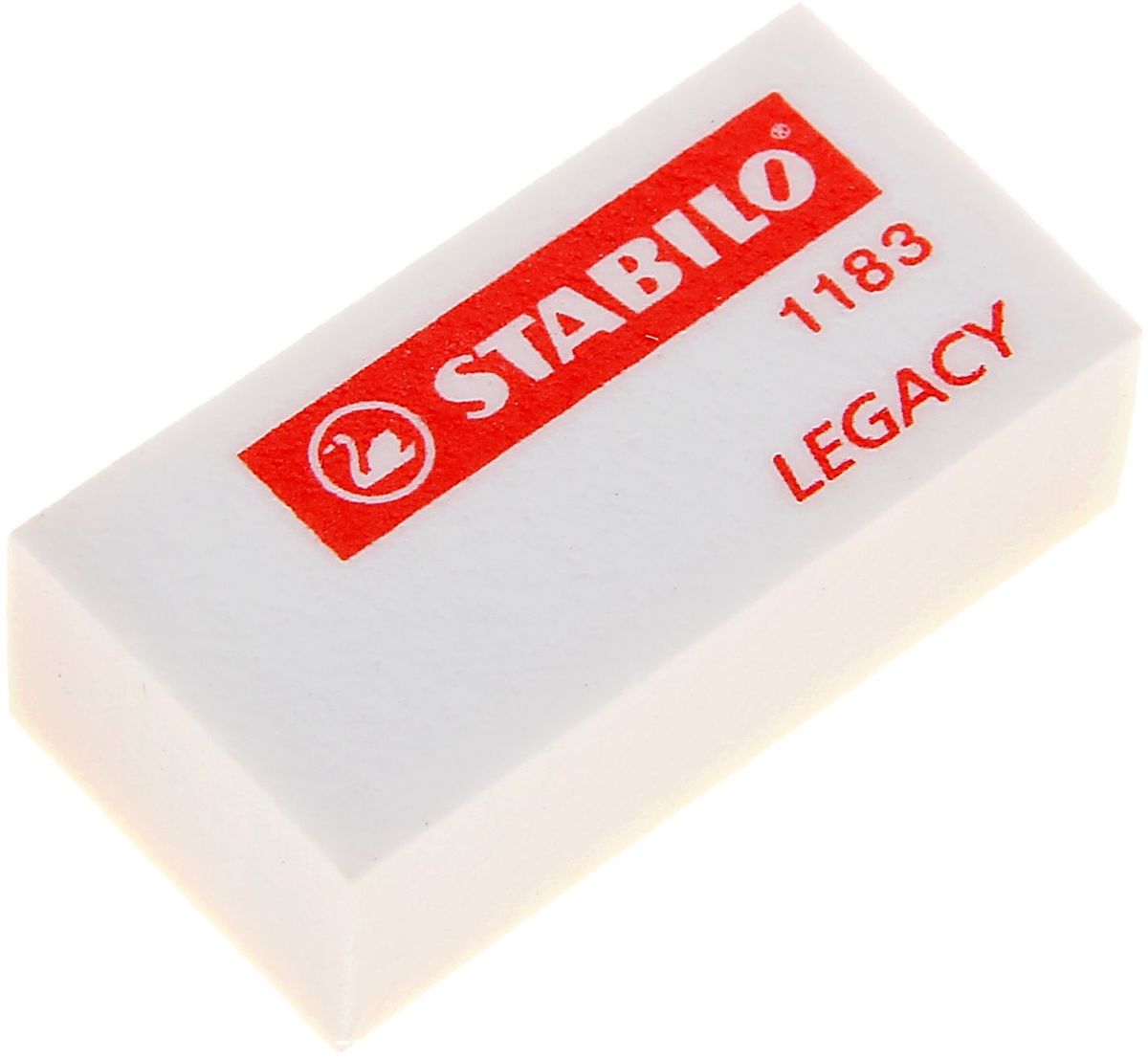 Stabilo Ластик1060304 Stabilo Ластик1060304Ластик — канцелярская принадлежность, предназначенная для удаления карандашных (иногда чернильных) надписей с бумаги и других поверхностей. Он обладает важными качествами, которые помогают ему убирать следы пишущего предмета с бумаги: материал, из которого сделана резинка, крошащийся, что является необходимым условием отделения маленьких частичек ластика во время процесса стирания и постоянного обновления поверхности ластик отличается абразивными (шлифующими) свойствами, которые необходимы для удаления остаточных следов карандаша с бумажной поверхности. Ластик Stabilo синтетика 1183/50 станет отличным помощником для детей и взрослых в любых ситуациях: в школе, на работе или дома!