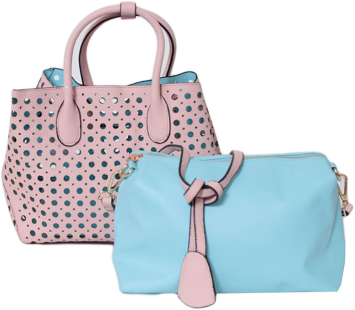 Сумка женская Flioraj, цвет: розовый. 00260026 pink/blue Сумка женская Flioraj, цвет: розовый. 00260026 pink/blueЗакрывается на кнопку. Внутри одно отделение. В комплекте косметичка и длинный ремень. Высота ручек 14 см.