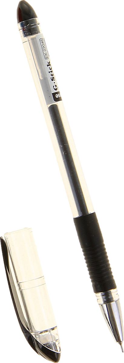 Erich Krause Ручка гелевая G-Stick EK черная1013828 Erich Krause Ручка гелевая G-Stick EK черная1013828Удобная гелевая ручка с прозрачным корпусом и резиновым грипом. Пишущий узел 0. 5 мм обеспечивает чистое и четкое письмо. Наконечник металлизированный. Сменный стержень. Рекомендуется использовать стержень Erich Krause G-BASE.
