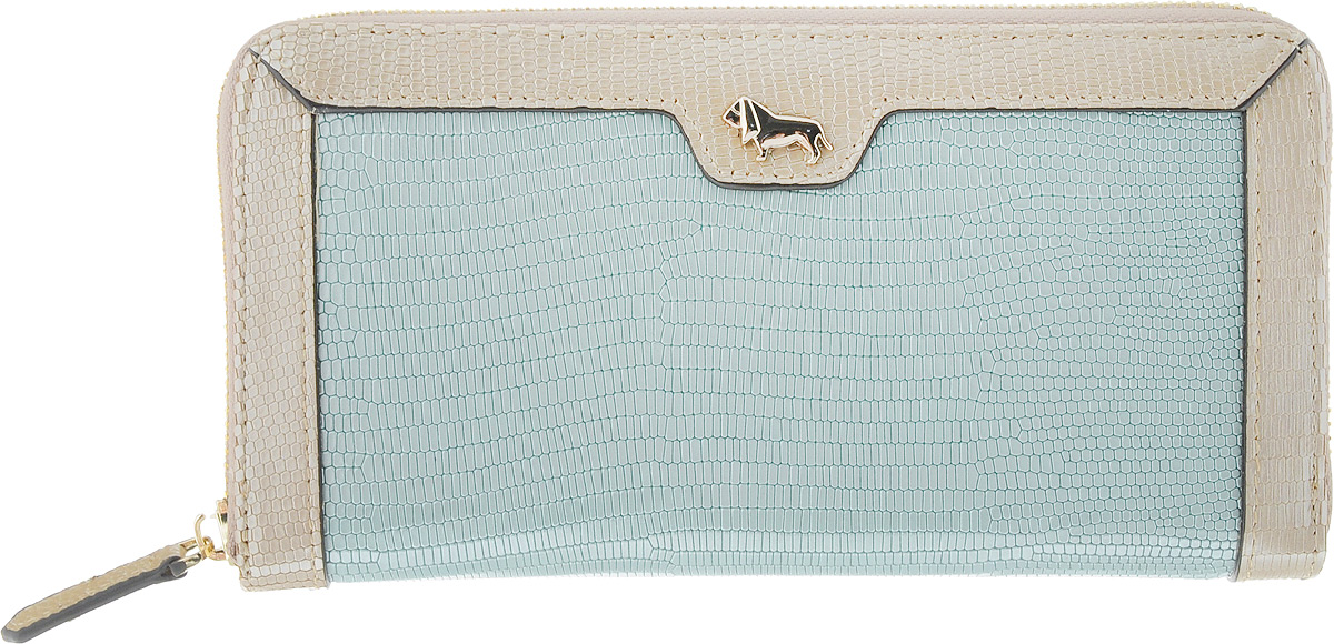 Кошелек женский Labbra, цвет: мятный. L041-61159 mint perlatoL041-61159 Кошелек женский Labbra, цвет: мятный. L041-61159 mint perlatoL041-61159Современный кошелек оригинального дизайна Labbra изготовлен из натуральной кожи. Внутри четыре отделения для купюр, два скрытых кармана, двенадцать карманов для карт и один большой карман для монет, который застегивается на молнию. Застегивается изделие при помощи застежки-молнии.