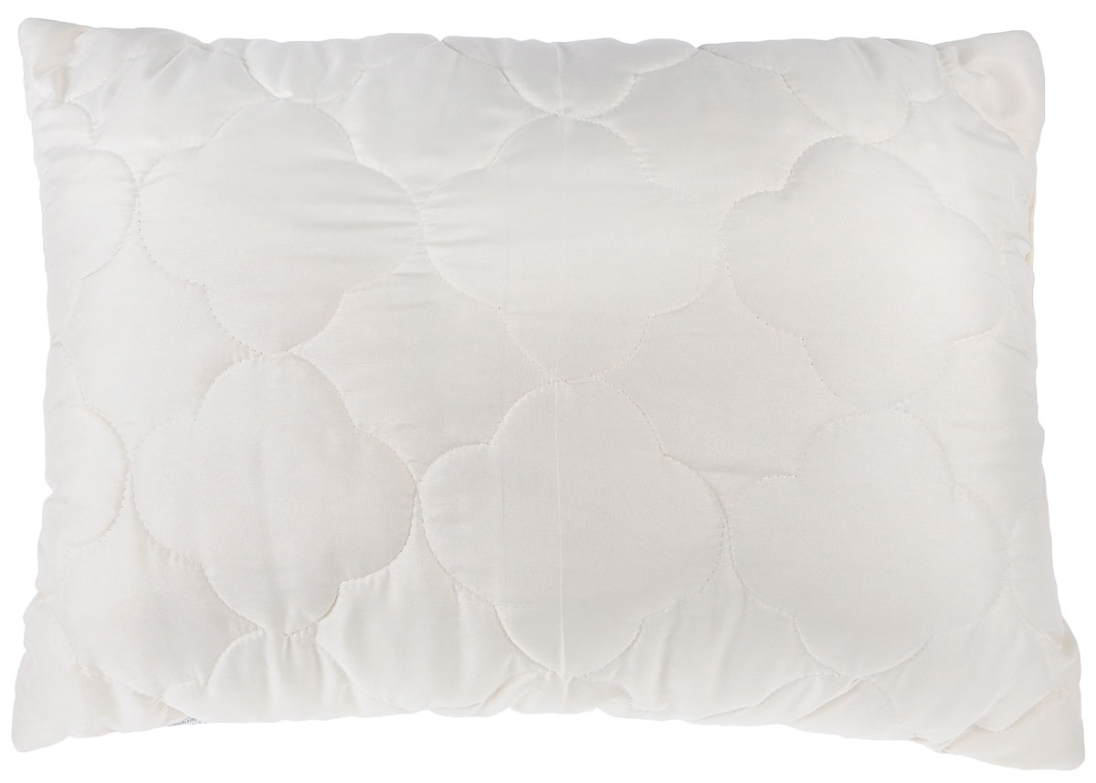 Подушка Lara Home Wool, наполнитель: овечья шерсть и силиконизированное волокно, цвет: бежевый, 48 х 68 см85273 Подушка Lara Home Wool, наполнитель: овечья шерсть и силиконизированное волокно, цвет: бежевый, 48 х 68 см85273Подушка Lara Home Wool подарит комфорт и уют во время сна. Чехол, выполненный из микроволокна (100% полиэфира), оформлен фигурной стежкой и надежно удерживает наполнитель внутри. Наполнитель выполнен из силиконизированного волокна и овечьей шерсти породы меринос. Особенности подушки: Высокая воздухопроницаемость. Необычайная мягкость и легкость. Обеспечивает хорошую терморегуляцию.
