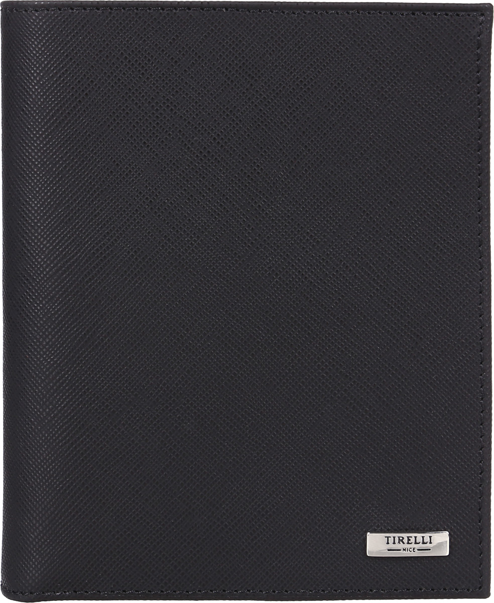 Портмоне мужское Tirelli, цвет: черный. 15-312-0415-312-04 Портмоне мужское Tirelli, цвет: черный. 15-312-0415-312-04Вертикальное мужское портмоне Tirelli изготовлено из натуральной кожи. Портмоне оформлено фирменным логотипом. Внутри имеется 1 отделение для купюр, кармашек на кнопке для монет, 3 прорезных кармана для хранения пластиковых карт, визиток, дисконтных карт и т. п. и 3 потайных кармашка. Такое портмоне не только поможет сохранить внешний вид ваших документов и защитит их от повреждений, но и станет ярким аксессуаром, который подчеркнет ваш образ. Изделие упаковано в подарочную коробку синего цвета с логотипом фирмы Tirelli.