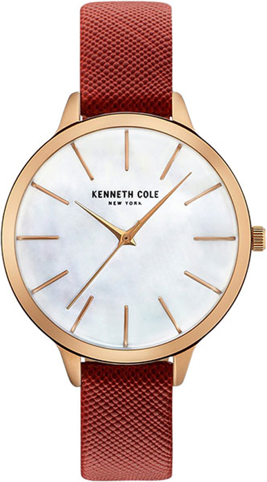 Наручные часы женские Kenneth Cole, цвет: красный. KC15056004KC15056004 Наручные часы женские Kenneth Cole, цвет: красный. KC15056004KC15056004Наручные часы Kenneth Cole, корпус и задняя крышка из стали