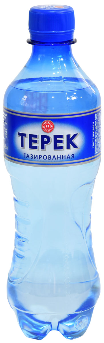 Терек вода минеральная, газированная, 12 х 0,5 л232-11 Терек вода минеральная, газированная, 12 х 0,5 л232-11Натуральная минеральная столовая вода, имеет природное происхождение. По микроэлементному составу полностью идентична хлоридно-гидрокарбонатным минеральным водам Кавказа. Рекомендована к регулярному использованию для питья и приготовления пищи. Не содержит каких либо вредных и токсичных элементов, способствует очищению организма от шлаков, улучшает обмен веществ, повышает иммунитет. Скважина № 81214, глубина 260 метров.
