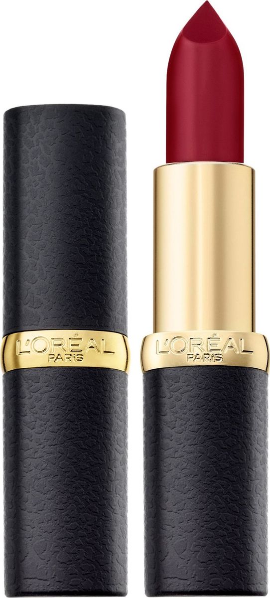 LOreal Paris Матовая губная помада Color Riche, оттенок 430, Бордовый поворот, 4,5 млA9109100 LOreal Paris Матовая губная помада Color Riche, оттенок 430, Бордовый поворот, 4,5 млA9109100Насыщенные оттенки помад для губ Колор Риш для абсолютно матового результата. Ухаживающая формула создает матовый эффект на губах, увлажняя их: масло камелии способствует комфортному нанесению помады, масло жожоба позволяет продукту долго оставаться на губах и не выходить за их контур. 10 самых матовых оттенков. Чувственные, изысканные, с Парижским шиком.